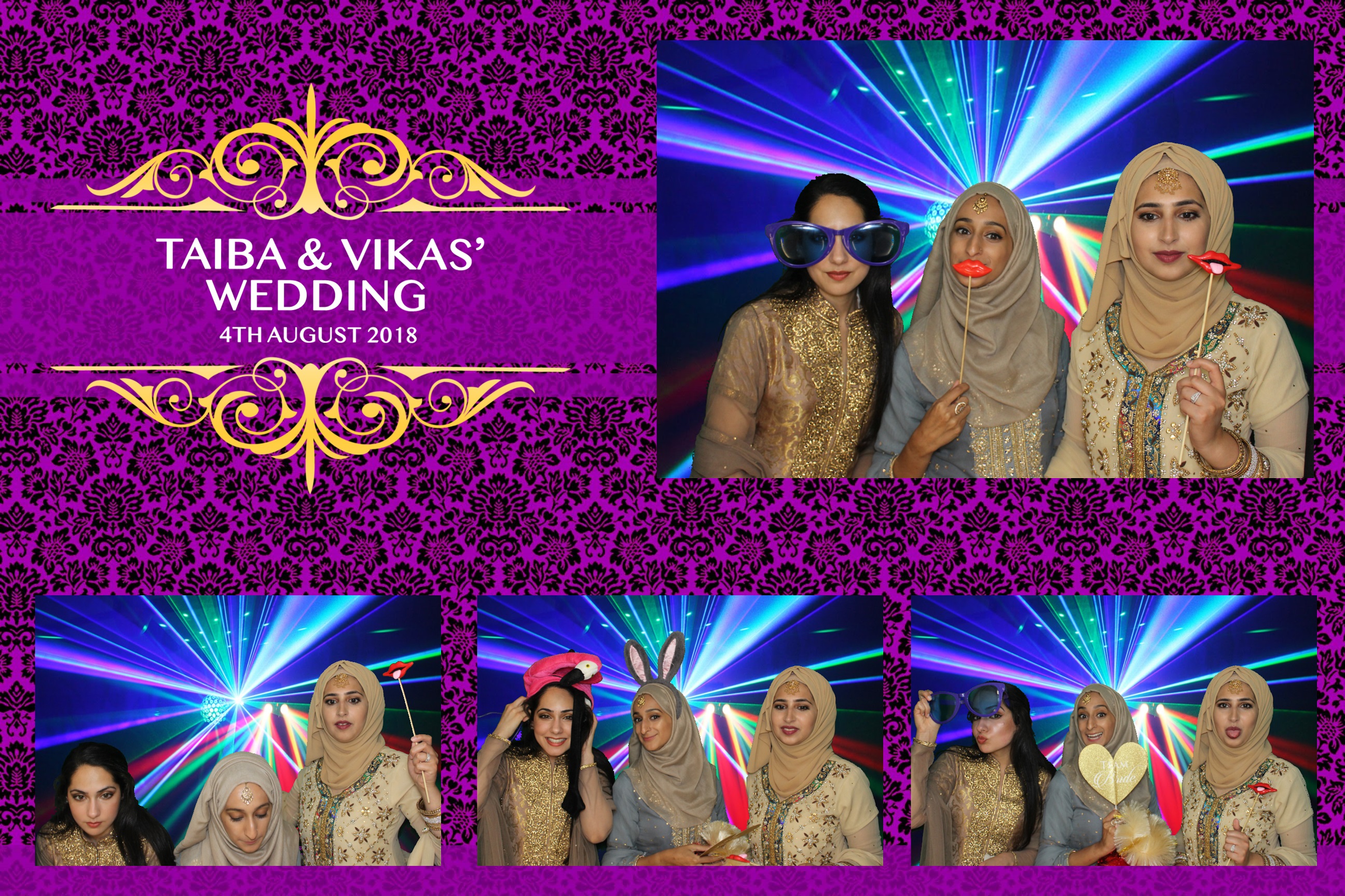 Taiba & Vikas | View more photos from the event at images.mobile-photo-booth.com/u/MobilePhotoBoothUK/Taiba-Vikas